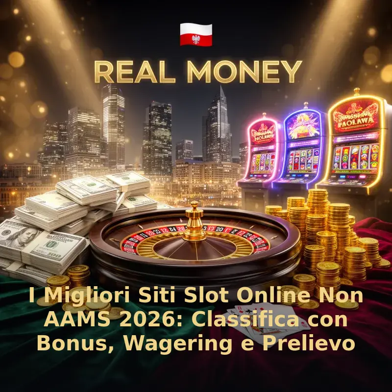 I Migliori Siti Slot Online Non AAMS 2026: Classifica con Bonus, Requisito di puntata e Prelievo